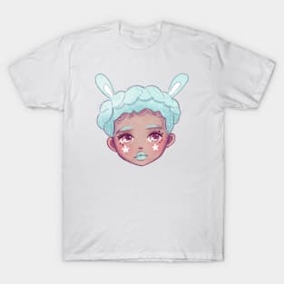 Bunny Girl Aqua T-Shirt